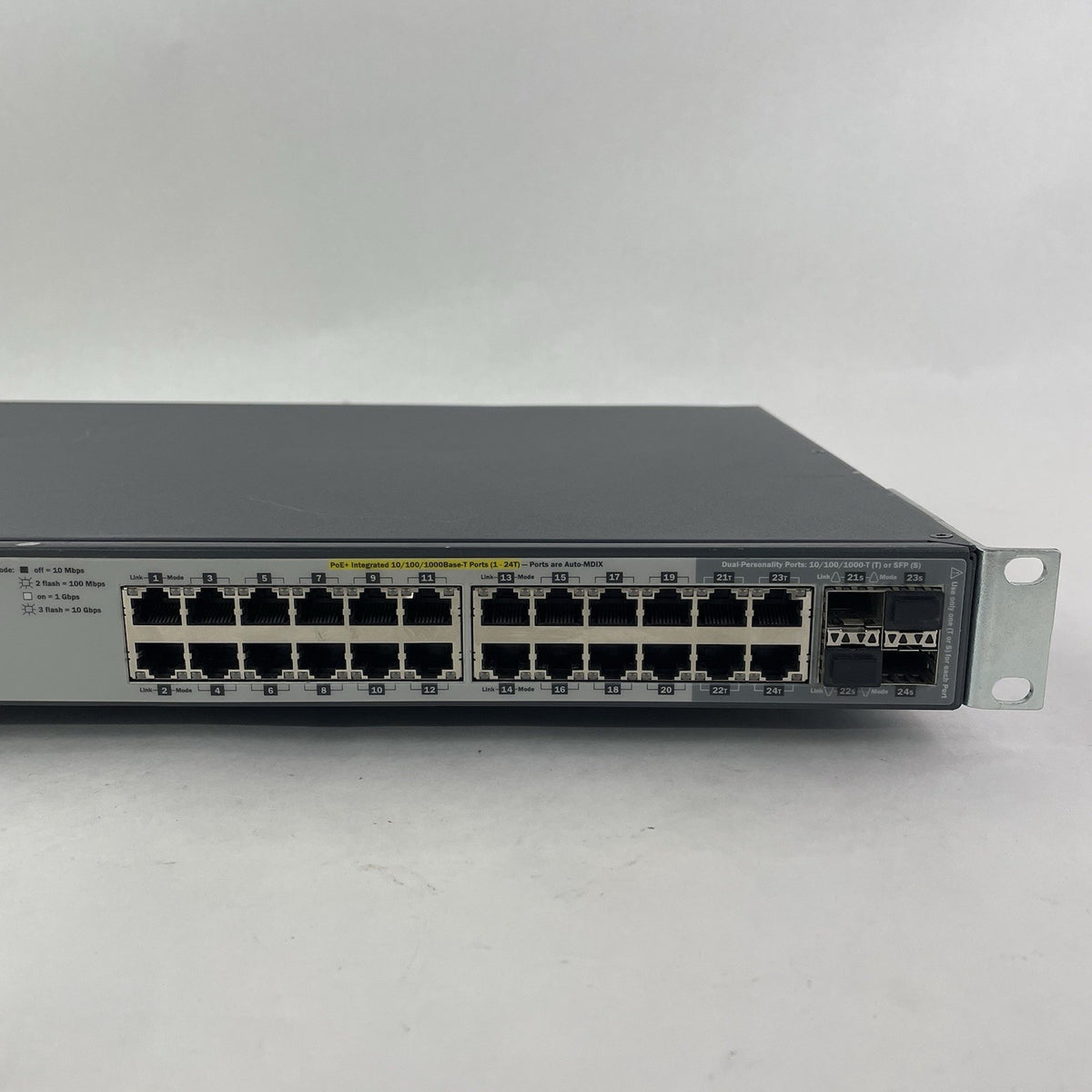 HP  J9146A 2910al-24G PoE+ 24 Port Ethernet Switch Tested and Reset2