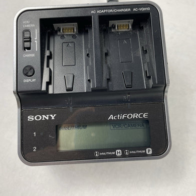 Sony Actiforce AC-VQH10 Dual Battery AC Adaptor Charger