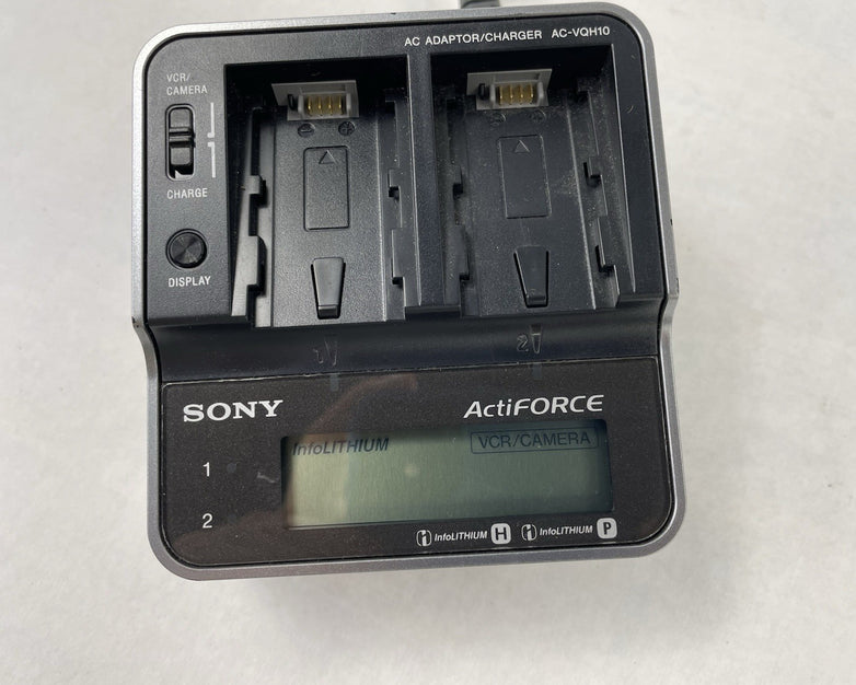 Sony Actiforce AC-VQH10 Dual Battery AC Adaptor Charger