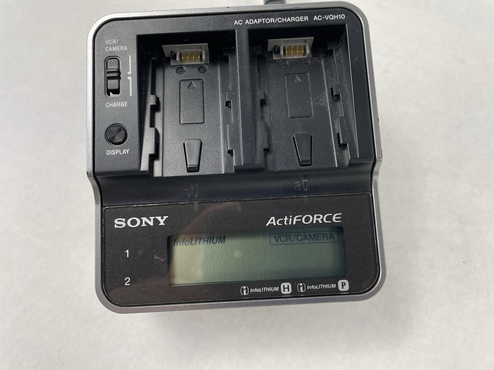 Sony Actiforce AC-VQH10 Dual Battery AC Adaptor Charger