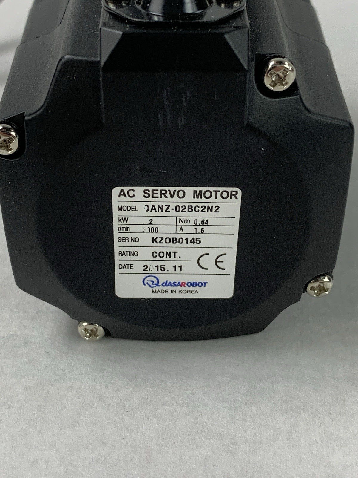DasaRobot DANZ-02BC2N2 AC Server Motor