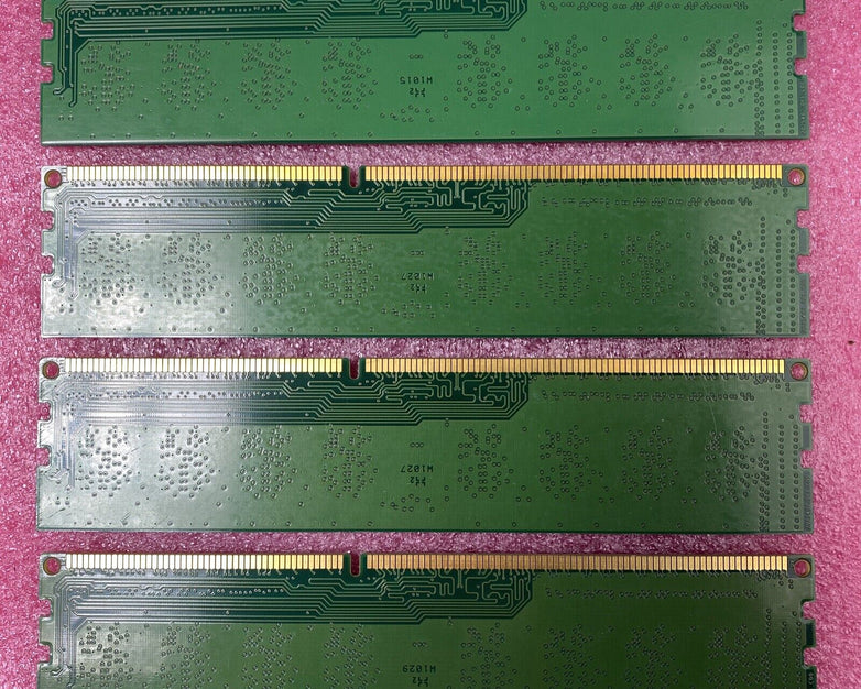 Lot ( 4 ) 1GB Kingston KTW149-ELD Desktop Memory PC3-10600U DDR3 1RX8
