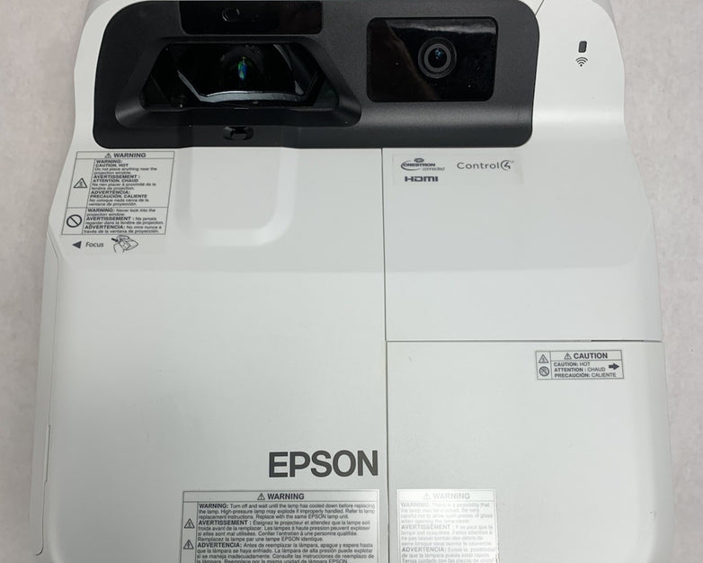 Epson PowerLite 695Wi H740A LCD Lamp Projector 3050 Lamp Hours - No Remote