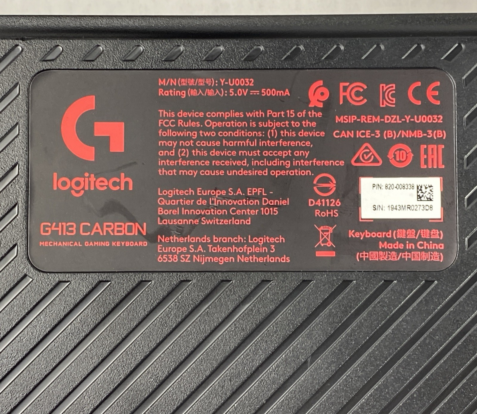 Logitech G413 Mechanical Gaming Keyboard Tested