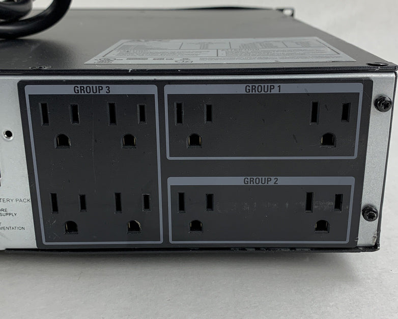 APC SMX1500RM2UCNC X1500 Rackmount 2U Smart UPS Tested No Battery Cartridge