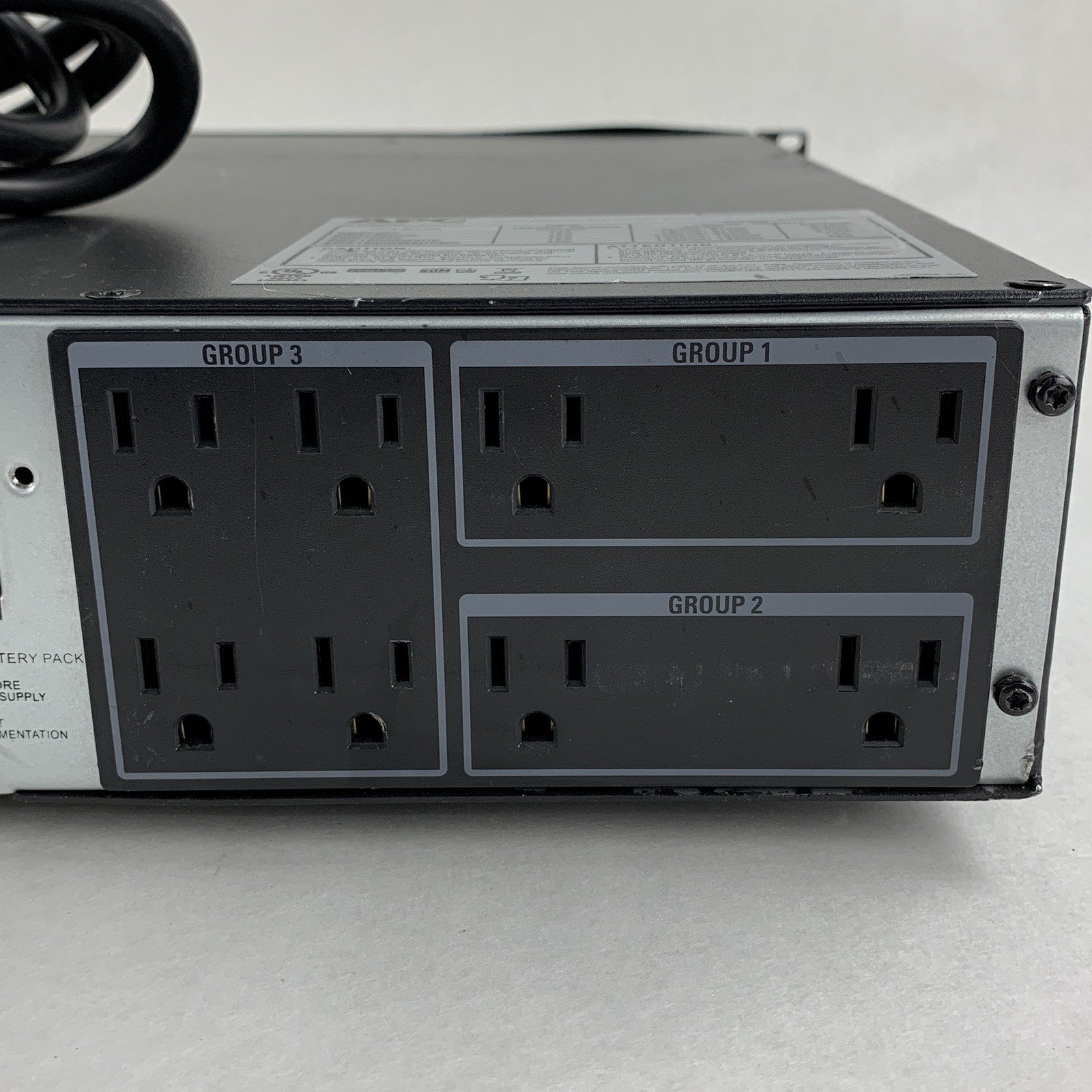 APC SMX1500RM2UCNC X1500 Rackmount 2U Smart UPS Tested No Battery Cartridge