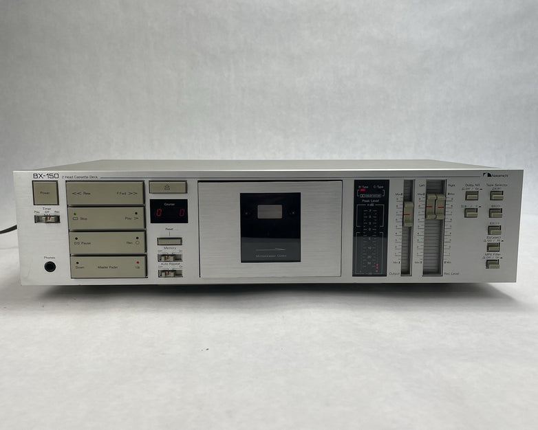 Nakamichi BX-150 2 Head Cassette Deck Tested & Working