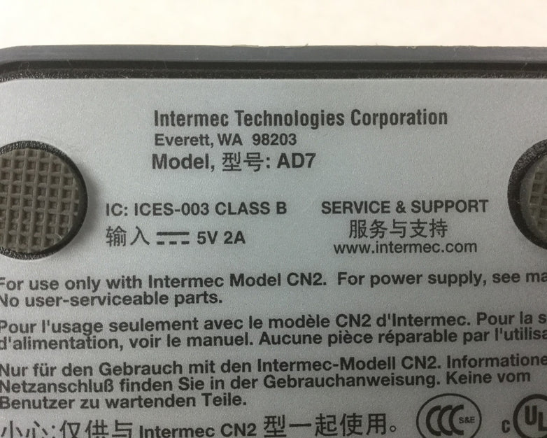 Intermec Cradle  AD7, (Lot of 2)