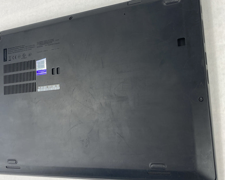 Lenovo ThinkPad X1 Carbon 6th Gen i5-8250U 1.6GHz 8GB RAM 14" No Batt. No HDD/OS