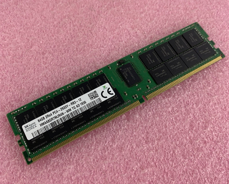 SK Hynix HMAA8GR7MJR4N-WM 64 GB PC4-23400 DDR4-2933MHz 2Rx4 Server Memory RAM