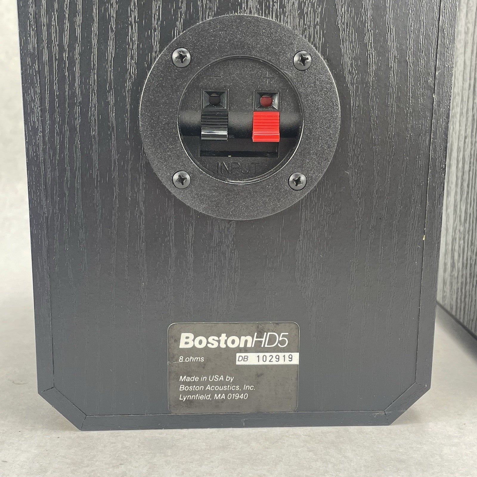 2 - Boston Acoustics Inc. HD5 Black Speakers 8 Ohms GUC6