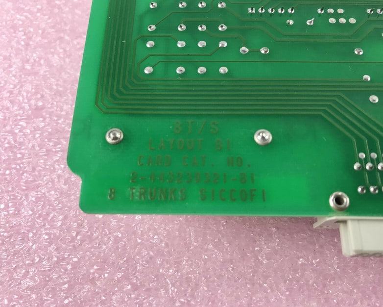 Tadiran Coral 8T/S PF - 8 Circuit Trunk Card 72449329100