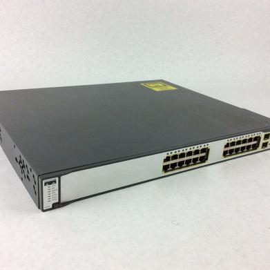 Cisco Catalyst WS-C3750G-24TS-S1U 24 Port Gigabit Network Switch