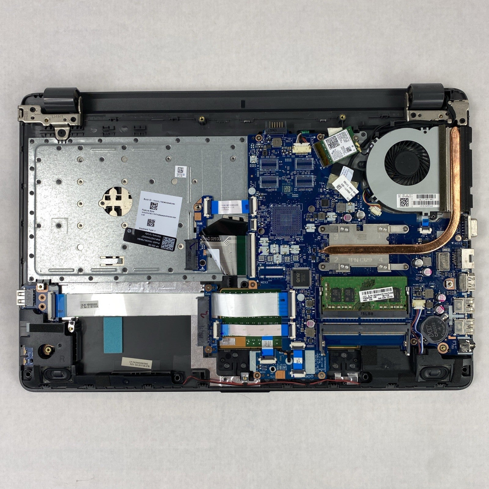 HP 250 G6 Core i5-7200U 2.5 GHz 8 GB RAM No Battery No HDD No OS