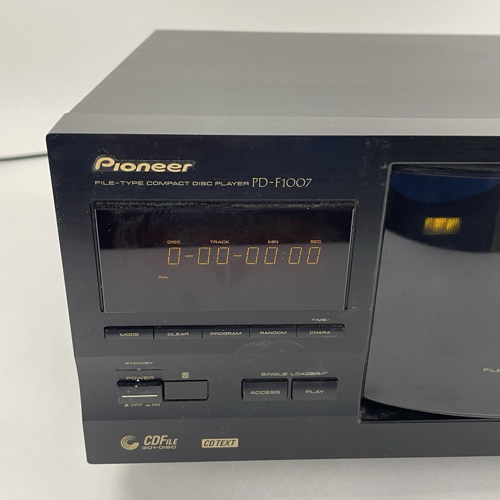 Pioneer PD-F1007 301 Disc CD/Disc Player Tested and Working2