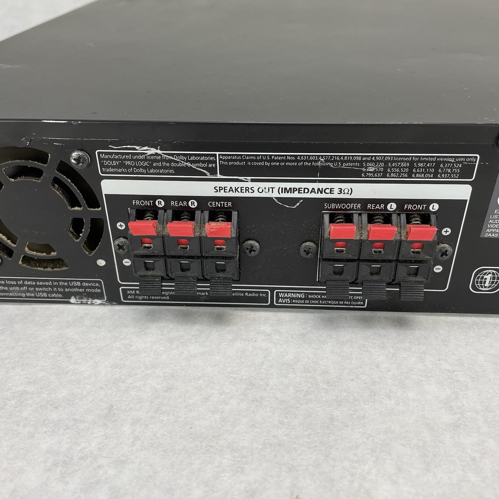 Samsung HT-Q45 5 Disk 5.1Ch DVD/CD Home Theater Receiver Power Tested