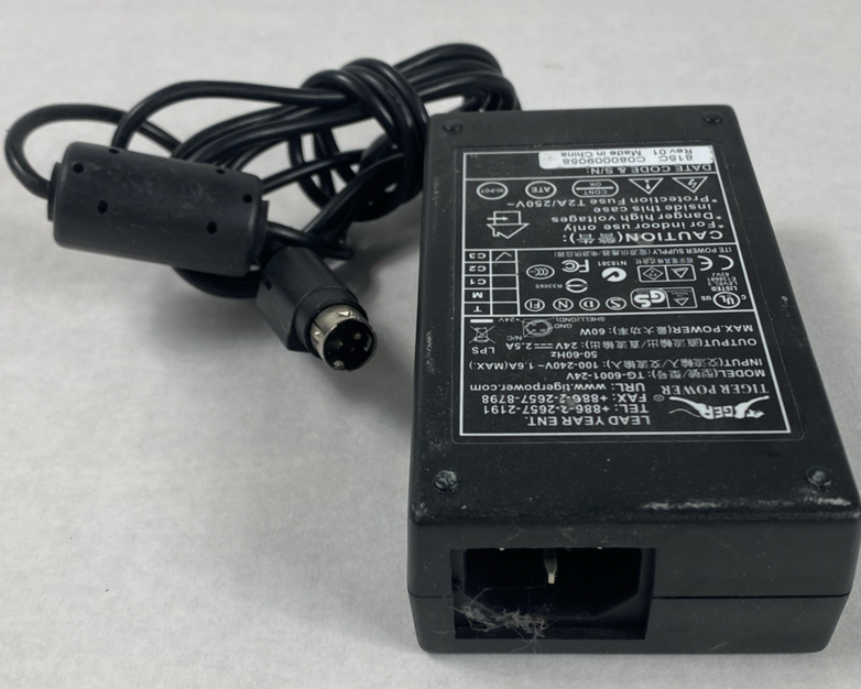 Tiger Power TG-6001-24V 24V 2.5A 60W AC Adapter (Lot of 2)