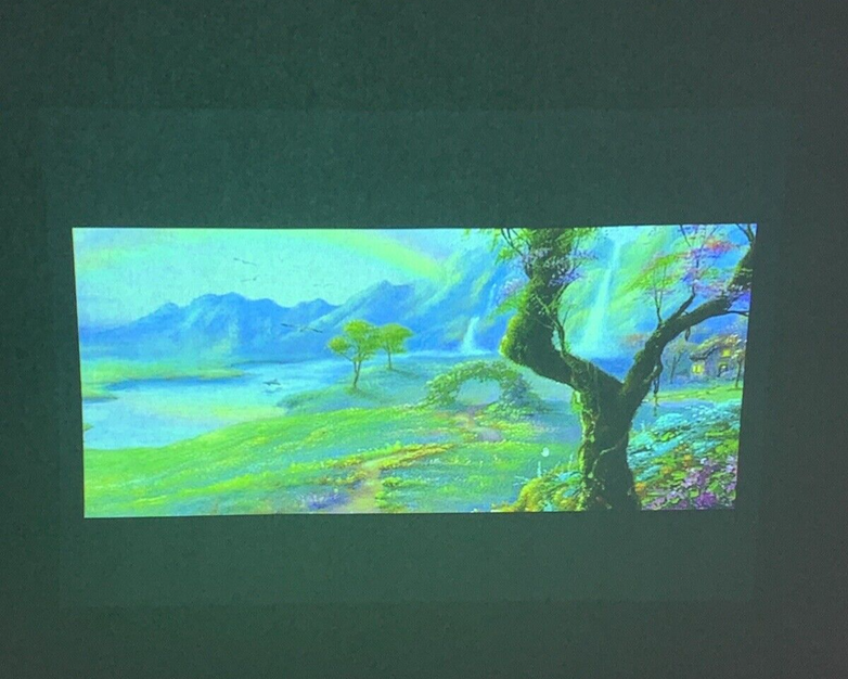 Sony VPL-ES3 LCD Data Projector 50-60Hz Tested 176 Lamp Hours
