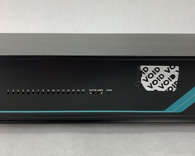 Black Box KV6116FA ServSwitch Duo KVM Switch Tested 16 Port