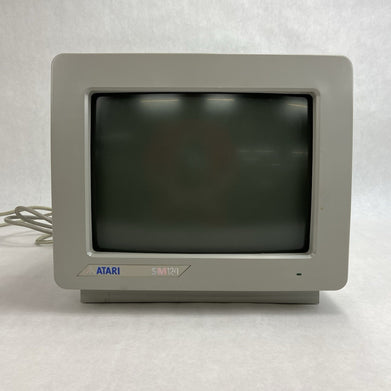 Atari SM124 Monitor July 1985 Power Tested