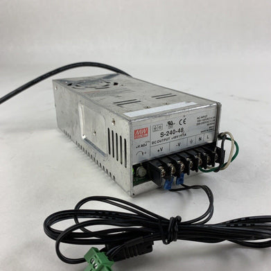 Meanwell Power Supply s-240-48 48V-5A Power Tested