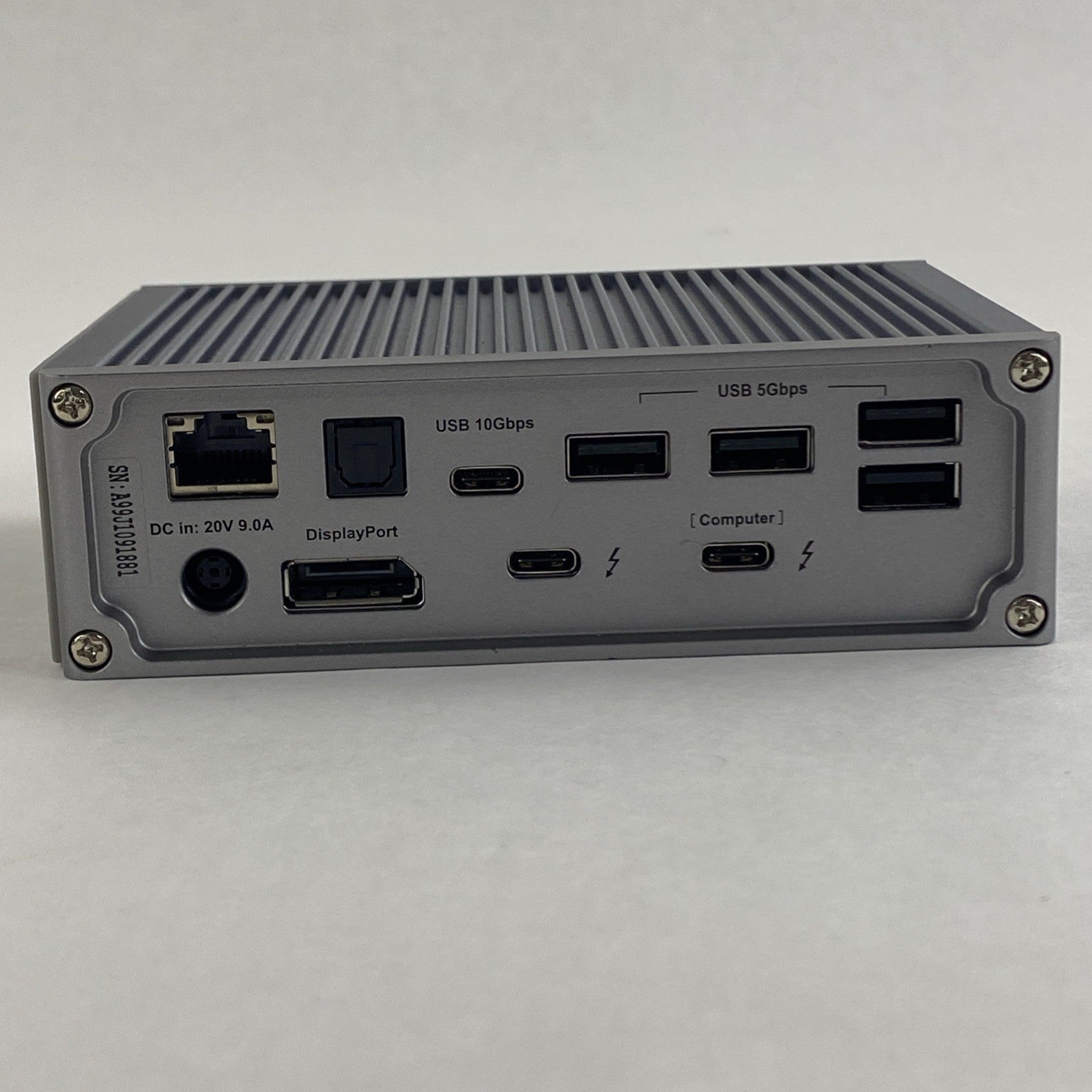 CalDigit TS3 Plus Thunderbolt 3 Docking Station 3 Plus No Ac Adapter or Cords3