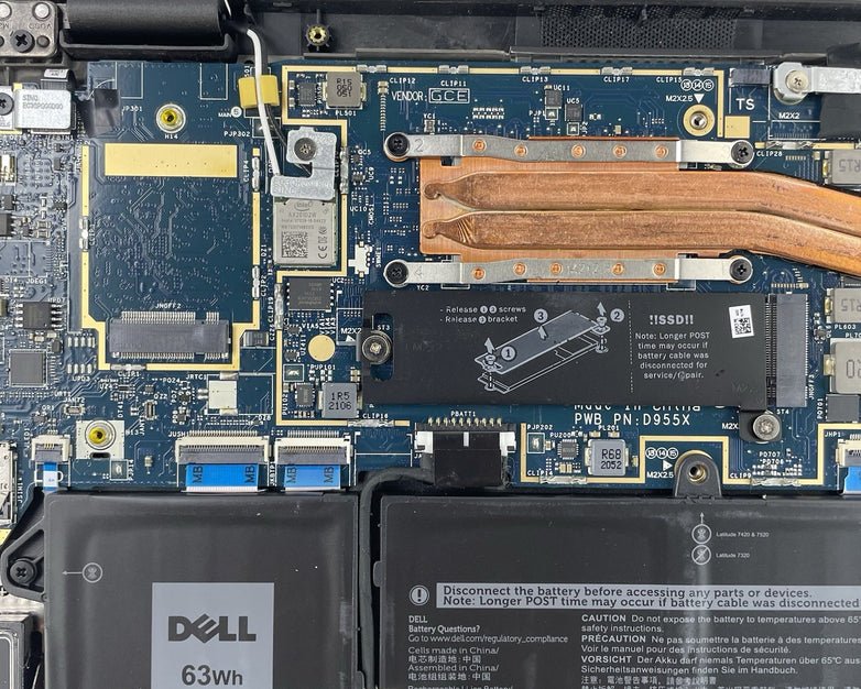 Dell Latitude 7320 13.3" i5-1145G7 2.60 GHz 16 GB RAM No SSD/OS/AC