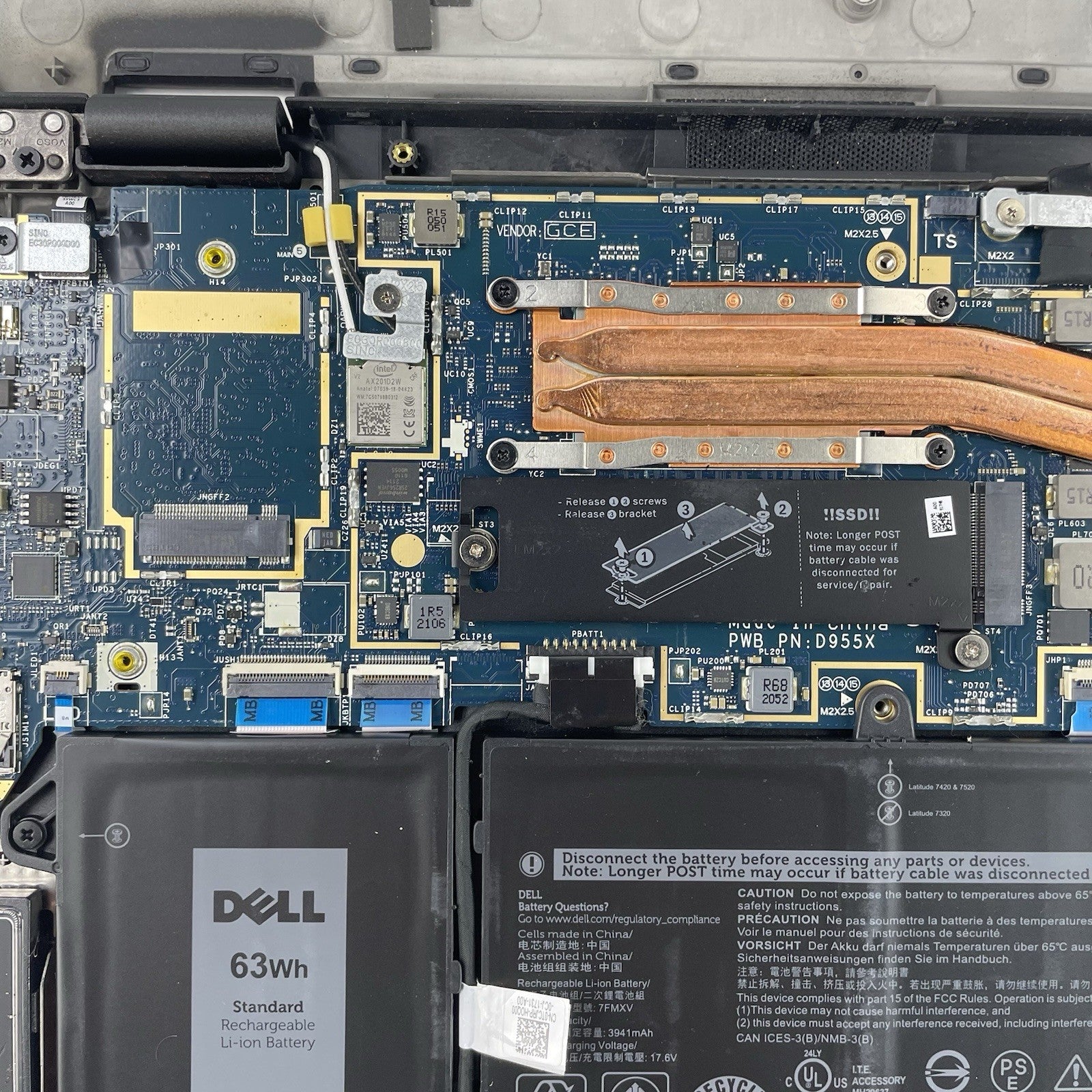 Dell Latitude 7320 13.3" i5-1145G7 2.60 GHz 16 GB RAM No SSD/OS/AC18