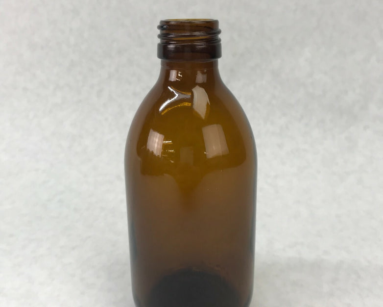 Lot of 60 250ml Brown Glass Bottles Chemistry Science Lab No Caps