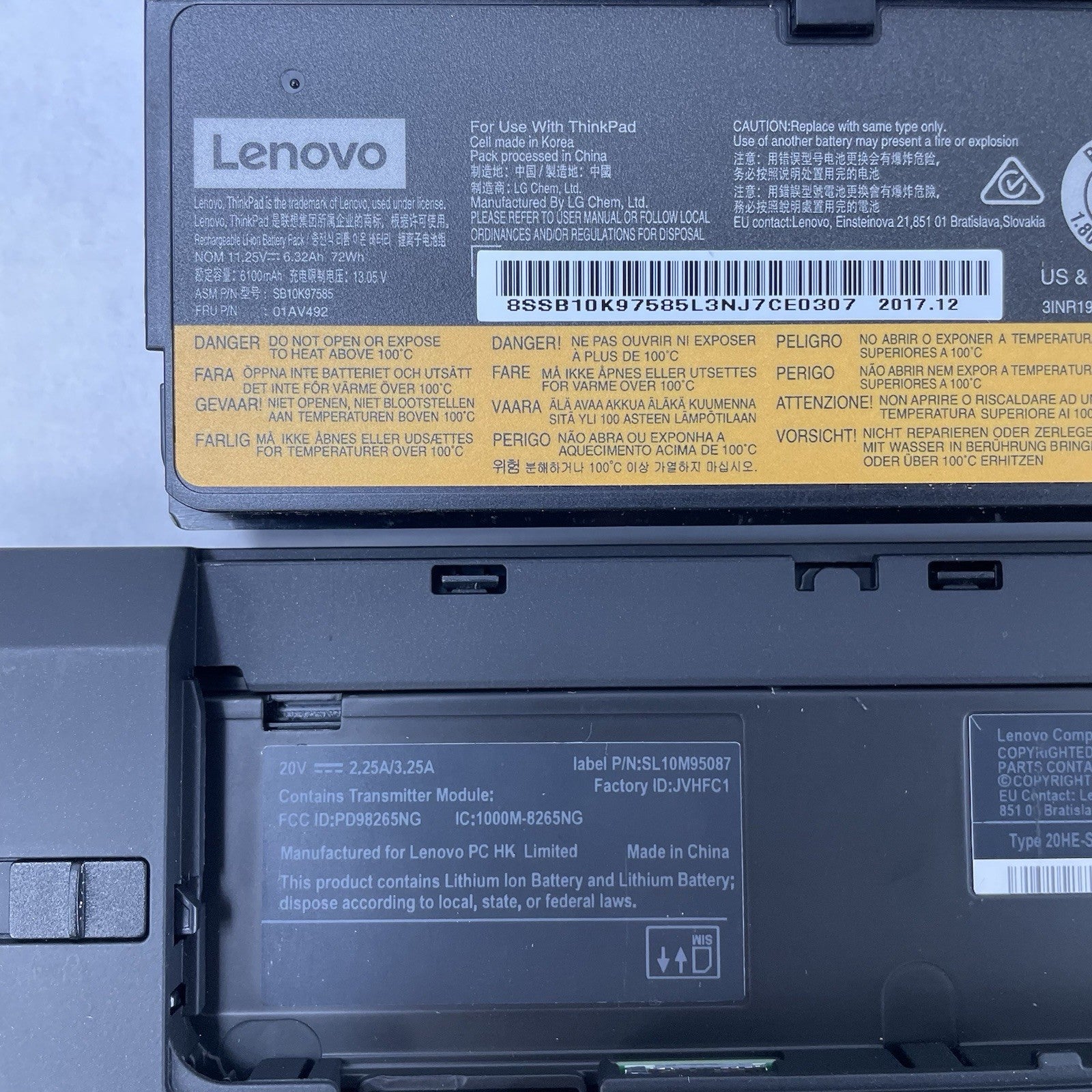 Lenovo ThinkPad T470 14" i5-7300U 2.60 GHz 8 GB RAM No SSD/OS/AC13
