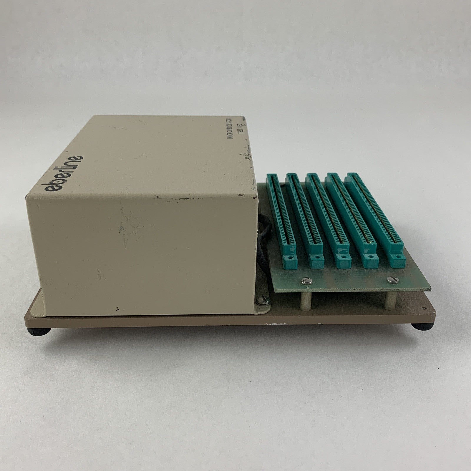 Eberline Micro Processor Test Bed With Corcom 6J4 6A - For Parts Or Repair4