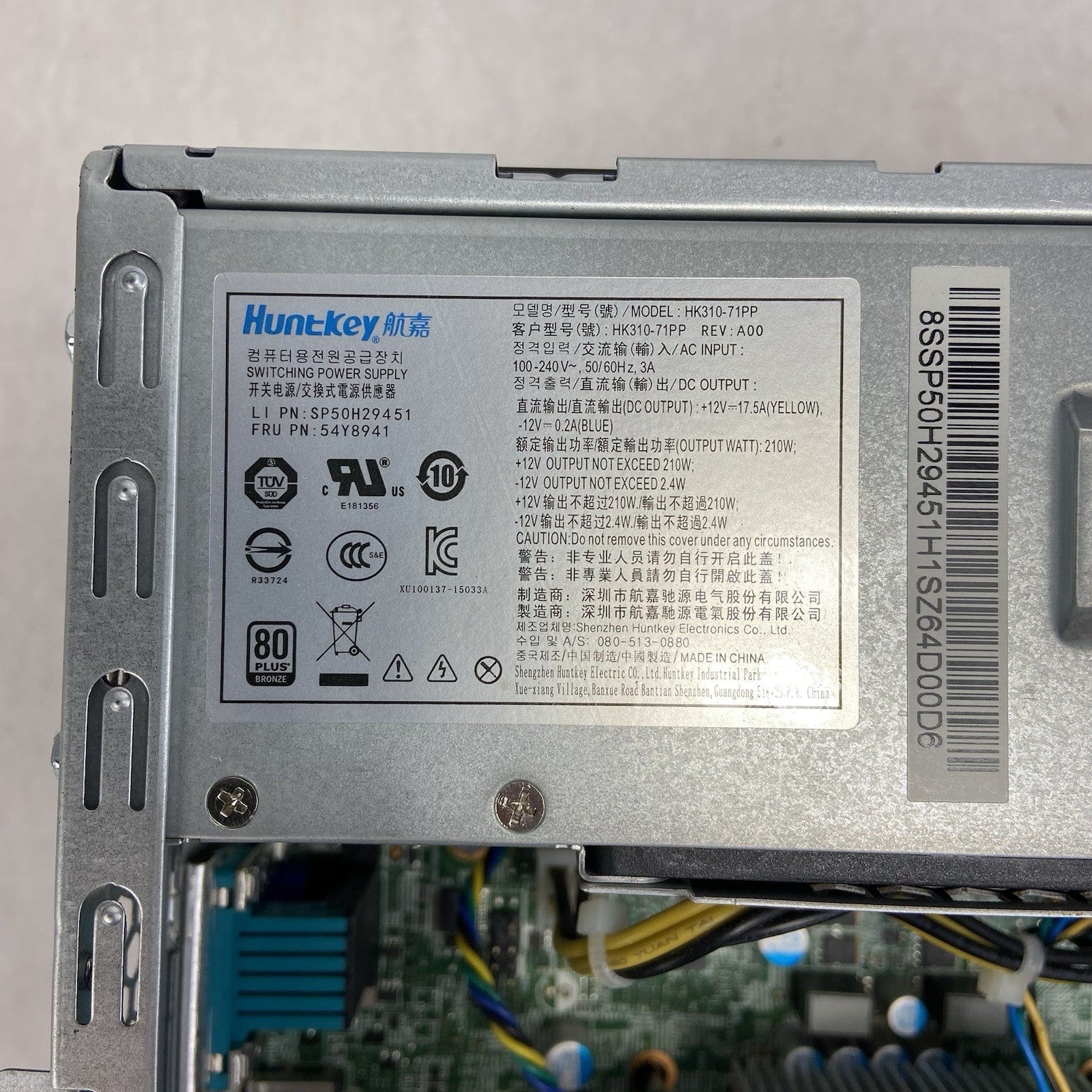 Lenovo ThinkCentre M900 SFF Intel Core i5-6500 3.2GHz 8GB RAM No HDD No OS10