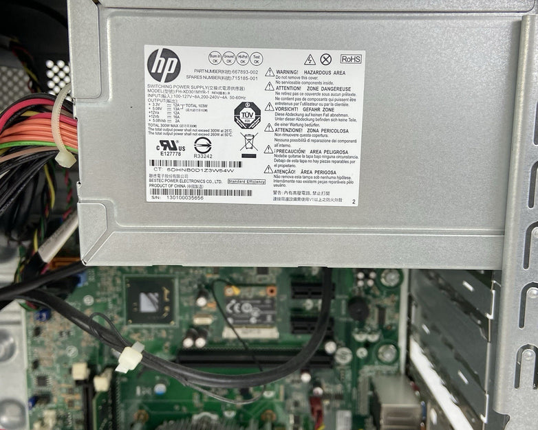HP Pavilion P7-1520T MT Intel Core i5-3330 3GHz 4GB RAM No HDD No OS