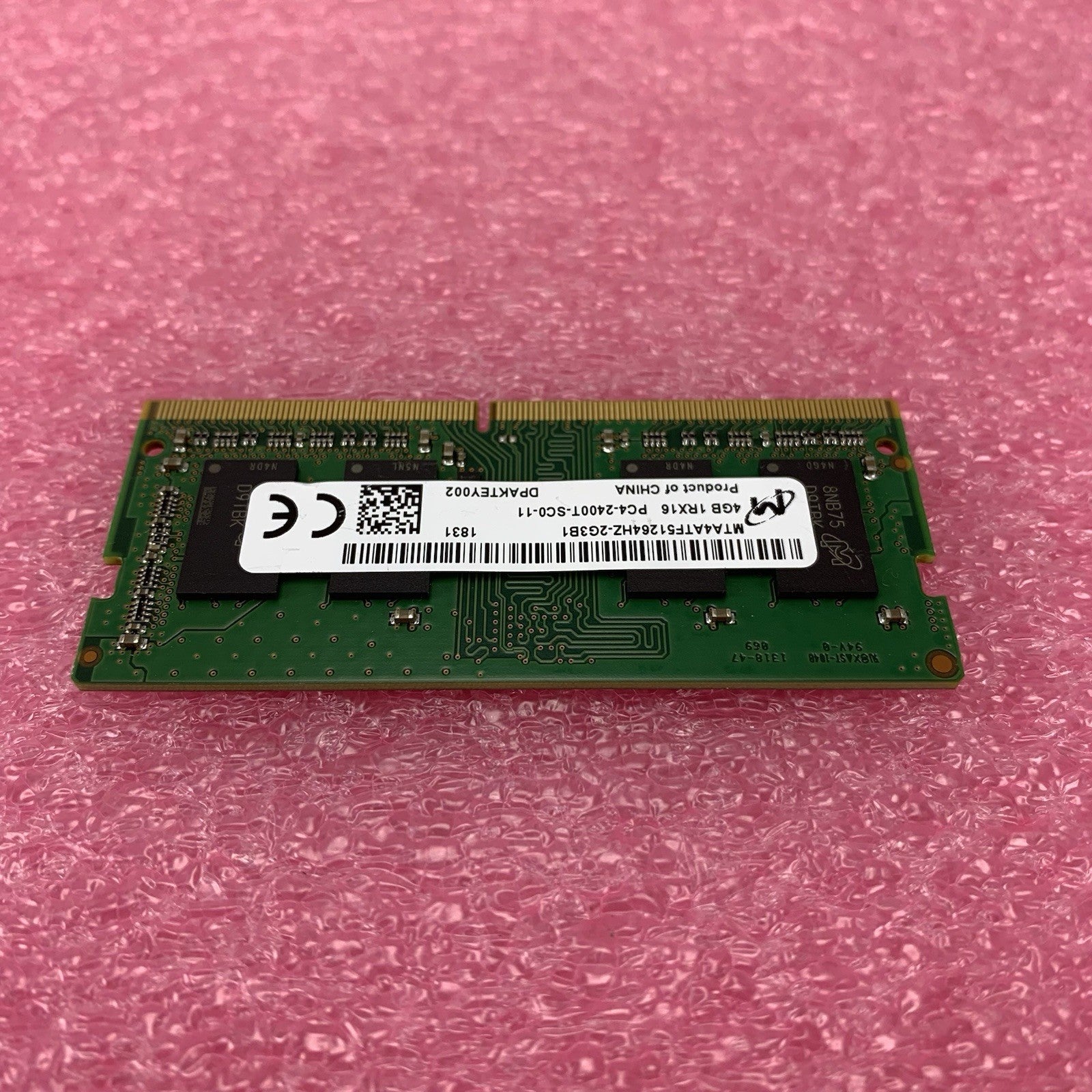 Micron MTA4ATF51264HZ-2G3B1 PC4-2400T-SC0-11 4GB 1Rx16 Desktop Memory RAM Lot 23