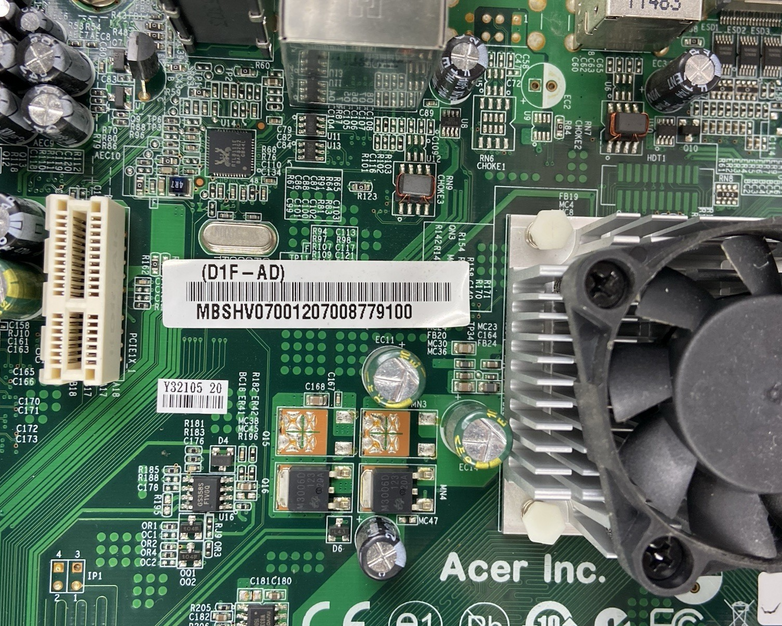 Acer Aspire X1430 DT AMD E-450 1.6GHz 4GB RAM No HDD No OS