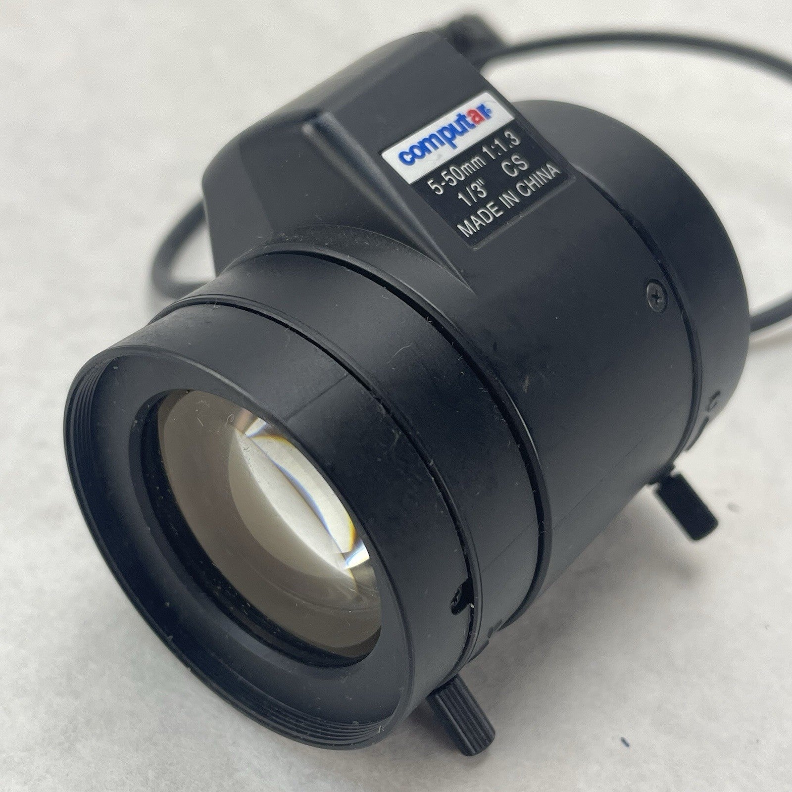 Computar 5-50mm Varifocal Industrial CCTV Security Cam Lense0