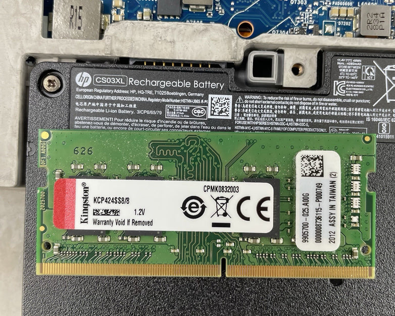 HP EliteBook 840 G4 15.6" i7-7600U 2.80 GHz 8 GB RAM No SSD/OS/AC