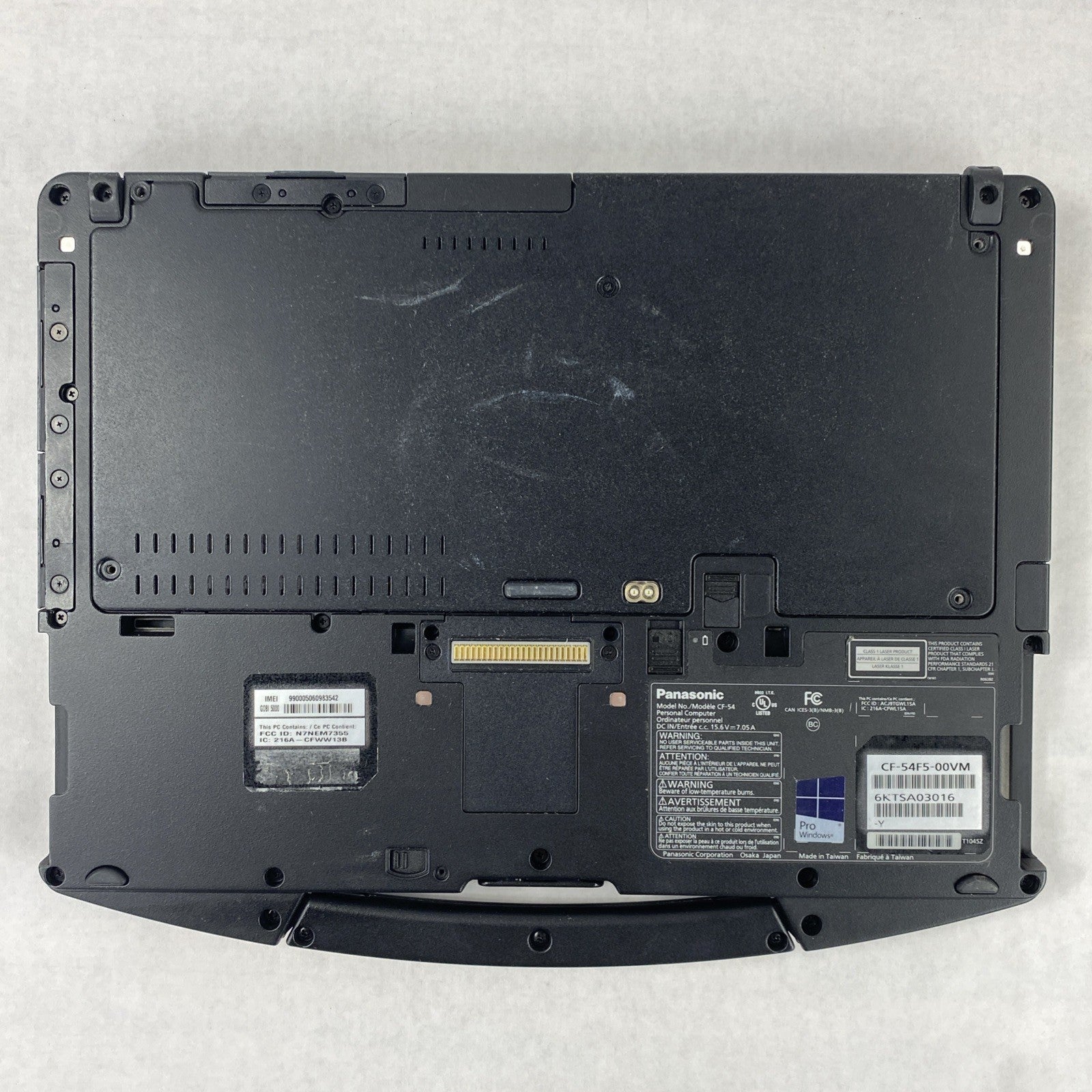 Panasonic Toughbook CF-54 14" Touch i5-6300U 2.4GHz 8GB RAM No Battery No HDD/OS
