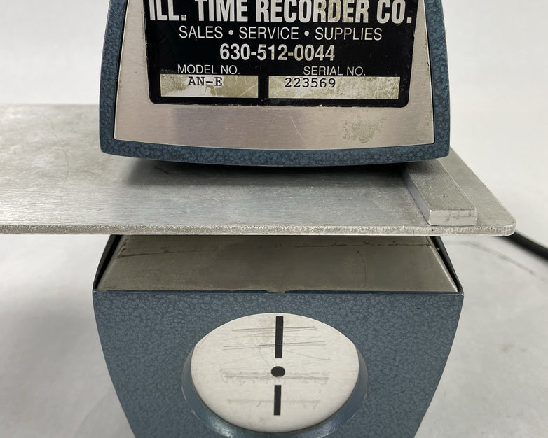 ILL. Time Recorder Co. Date Time Stamp Recorder Tested