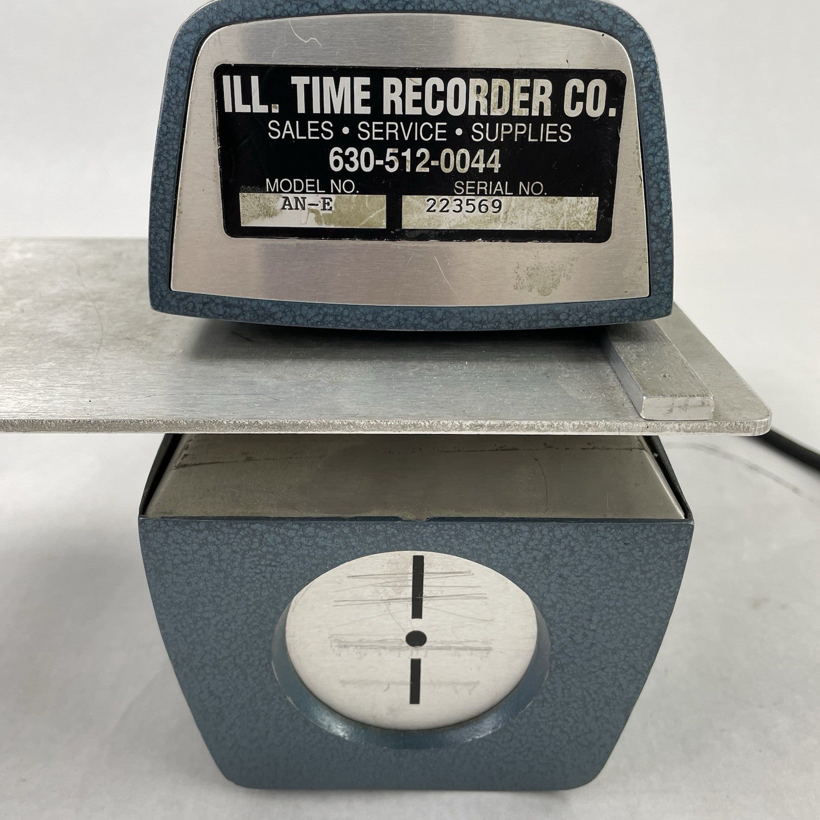 ILL. Time Recorder Co. Date Time Stamp Recorder Tested