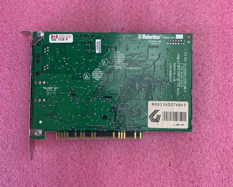 US ROBOTICS GATEWAY 2000 TELEPATH 33.6 MODEM CARD MODISA007ABUS