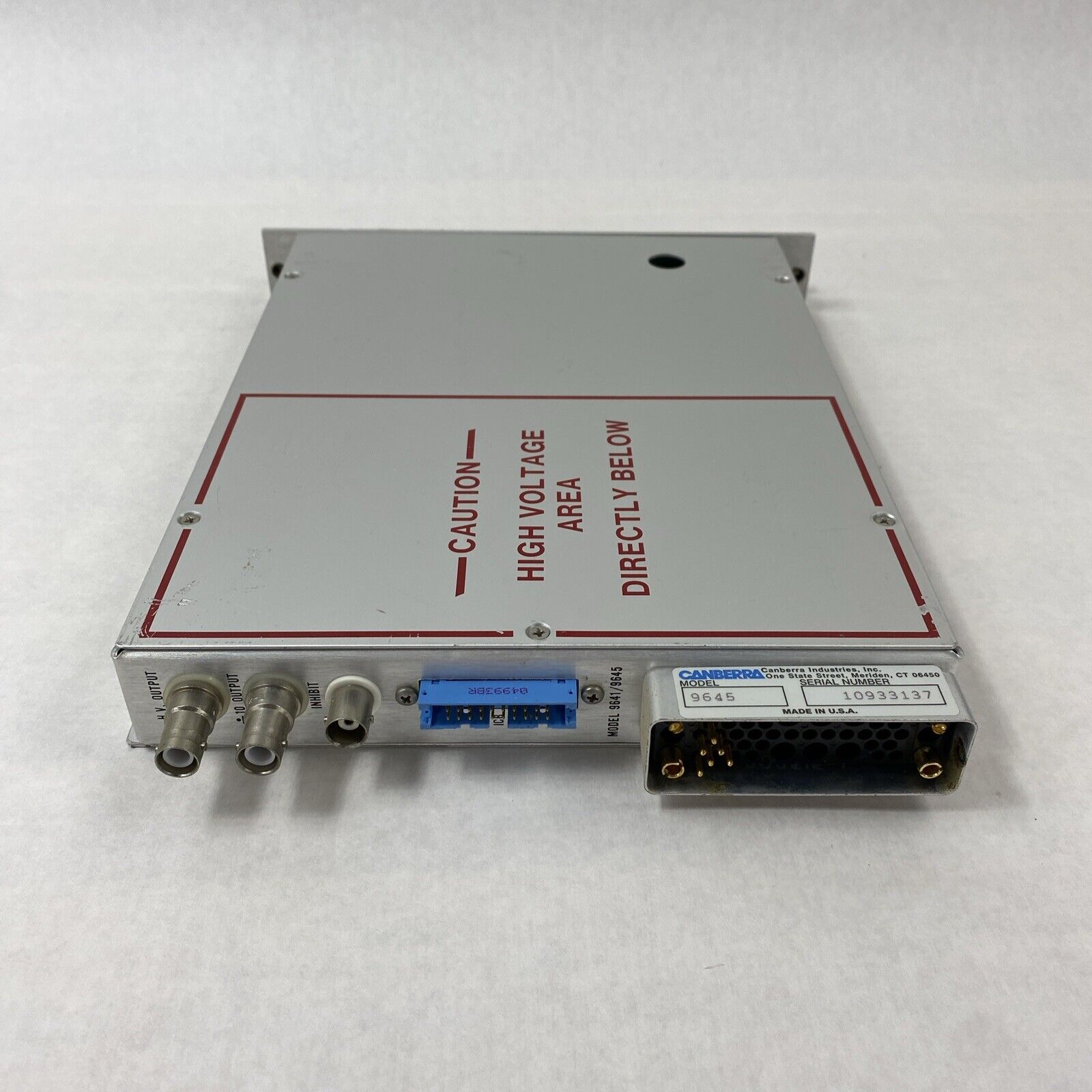 Canberra 9645 ICB HV Power Supply Nim Module