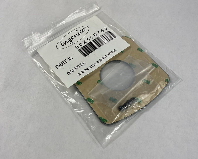 Ingenico BOX350769 Glue Pad Base for Monitor Stands (Lot of 10)