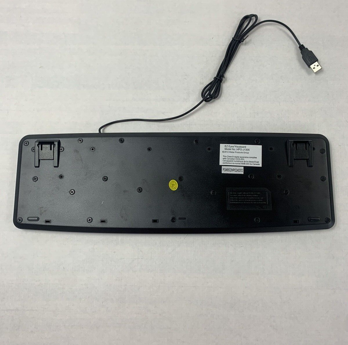 EZ Eyes HPO-J1305 Large Print Wired Keyboard