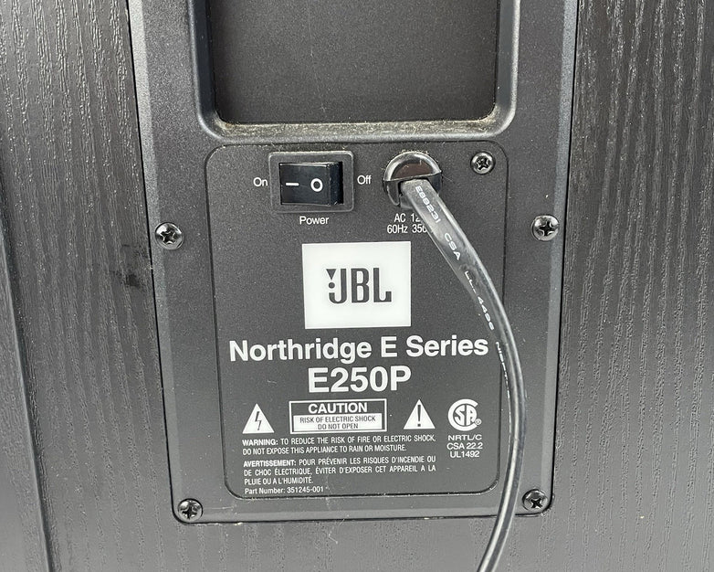 JBL E250P Northridge Powered Subwoofer Assembly Tested