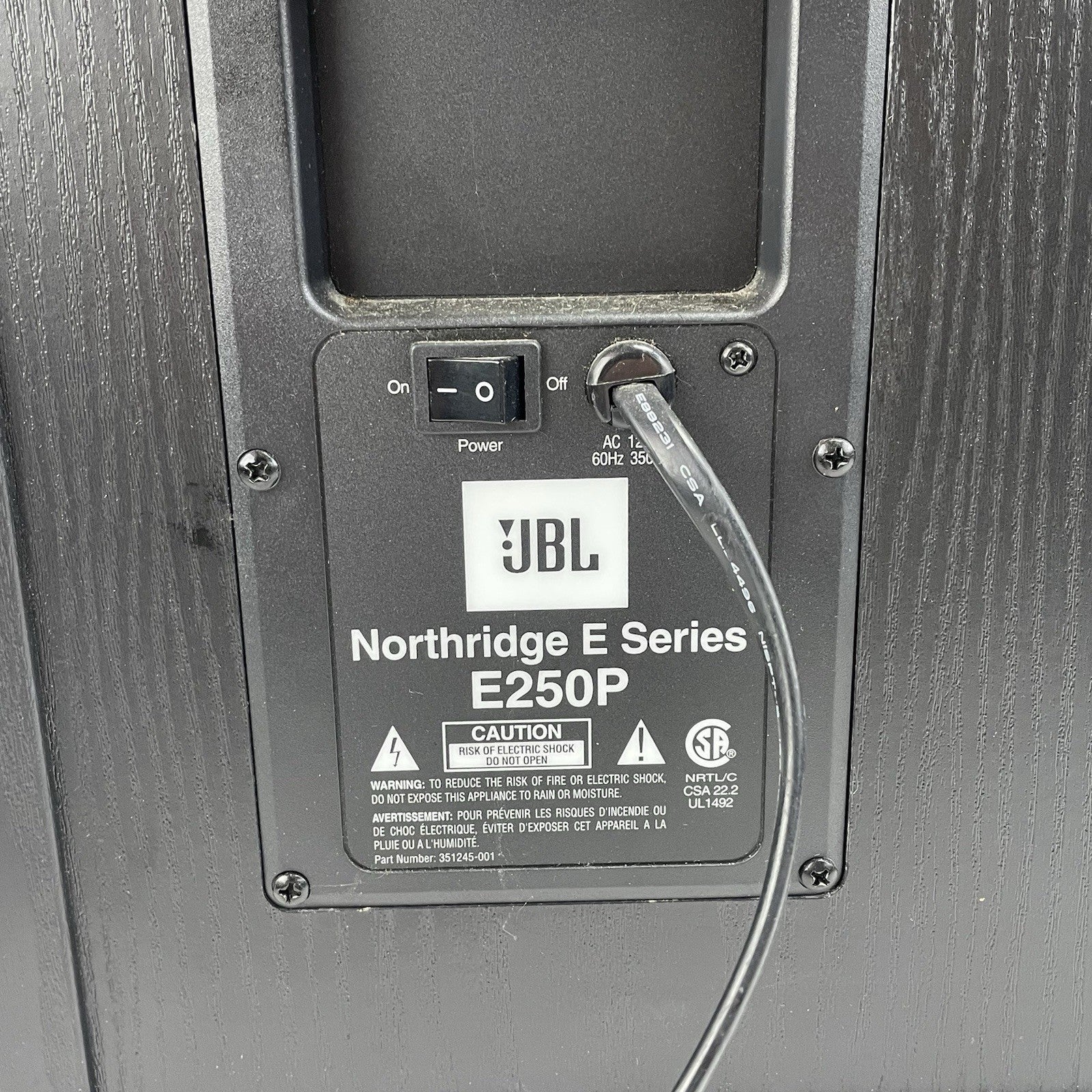 JBL E250P Northridge Powered Subwoofer Assembly Tested9