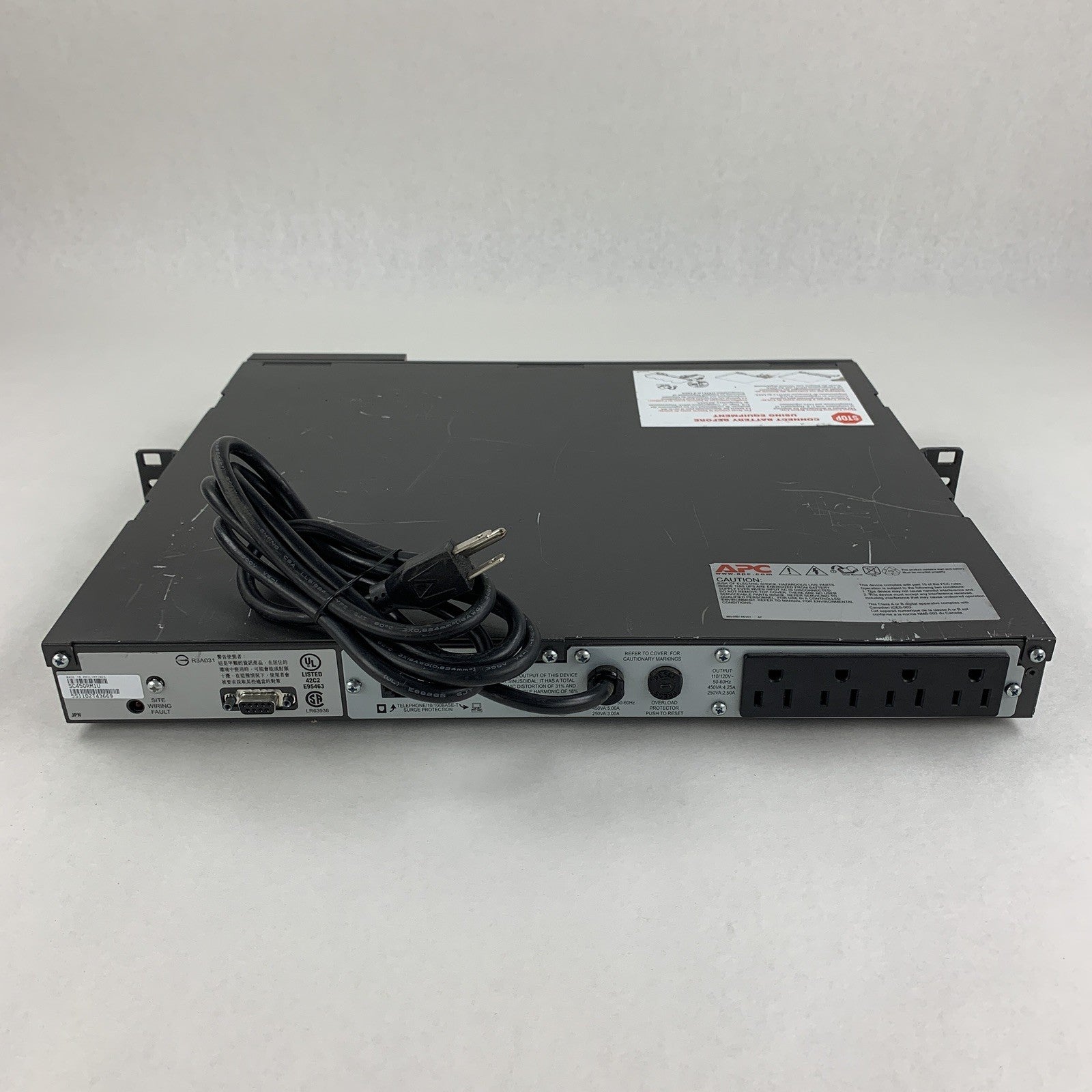 APC SC450RM1U Smart-UPS SC 450 120V 1U Rackmount Tested No Battery