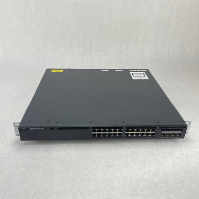 Cisco Catalyst WS-C3650-24PS-S 24-Port PoE+ 4x1G  1x PSU AC Tested & Reset