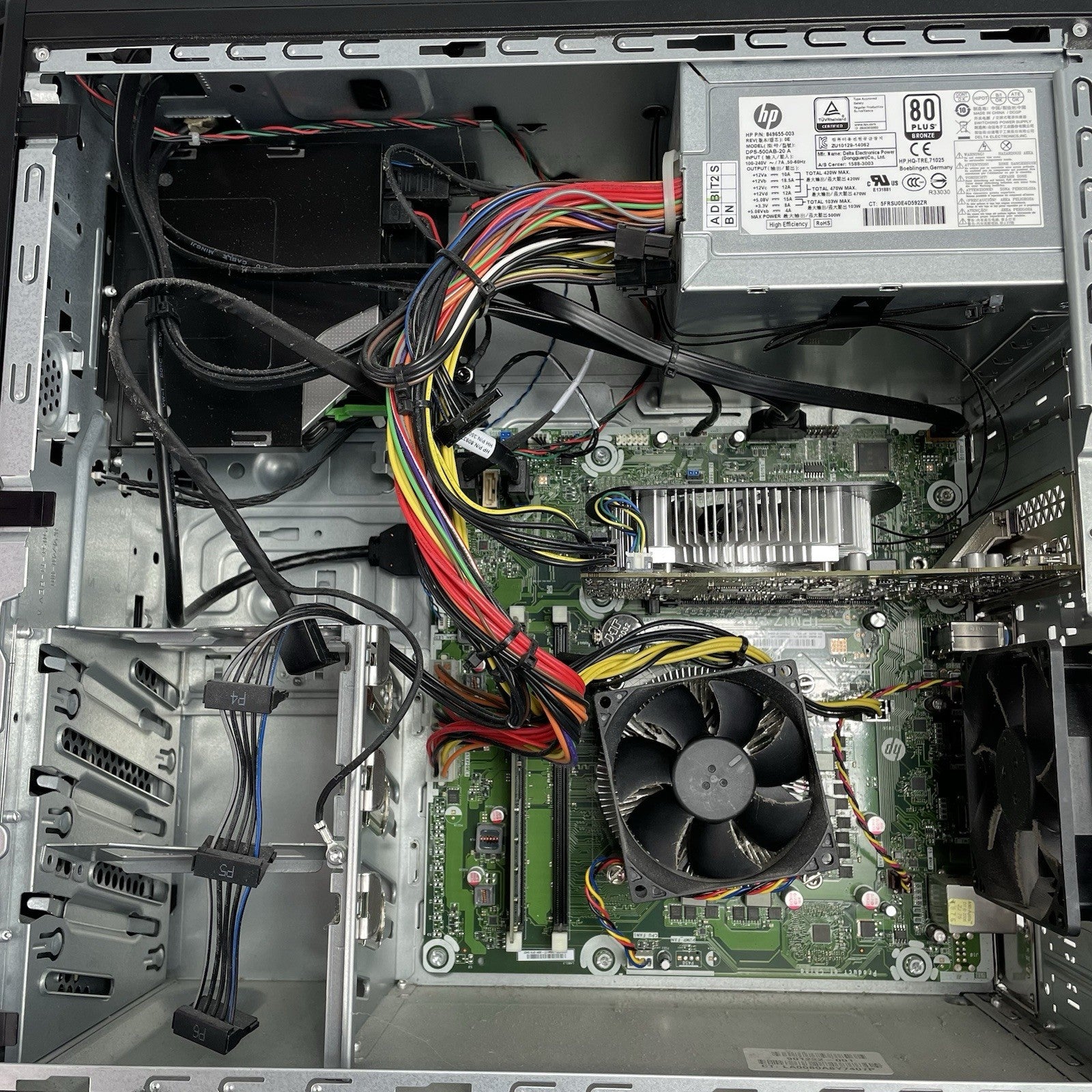 HP Omen 870-244 MT Intel Core i5-7400 3.00 GHz 8 GB RAM GTX1060 3GB No HDD No OS