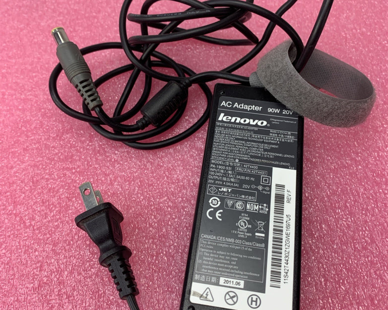 Lenovo 42T4430 90W 20V 4.5A 7.9MM Barrel Charger AC Adapter - Lot of 4